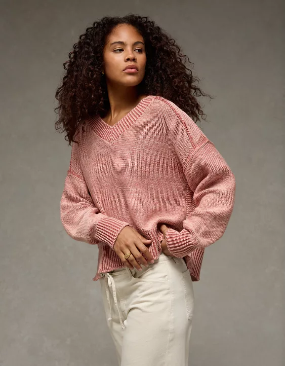 AE Long Weekend V-Neck Sweater - Image 5