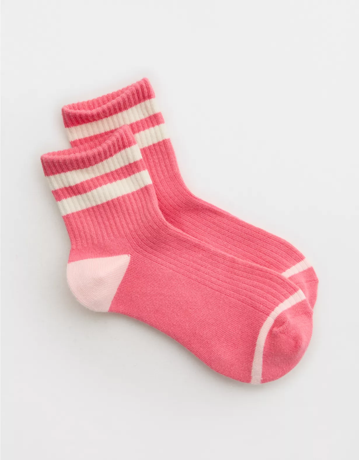 Aerie Striped Quarter Socks