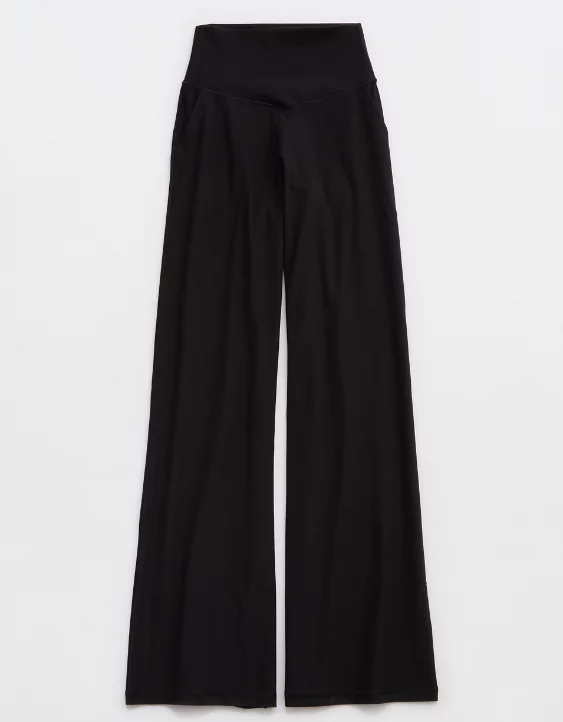 OFFLINE By Aerie Real Me XTRA Ribbed High Waisted Trouser - Image 3