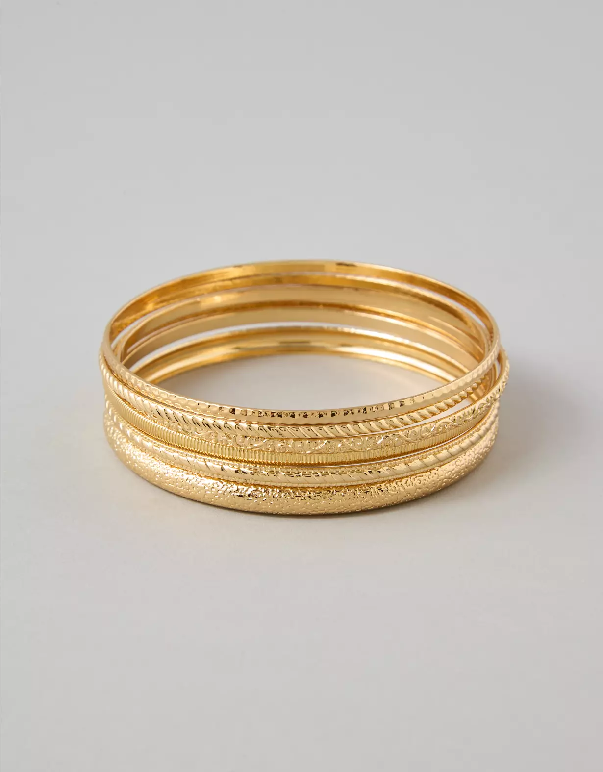 AEO Gold-Tone Bangles 6-Pack