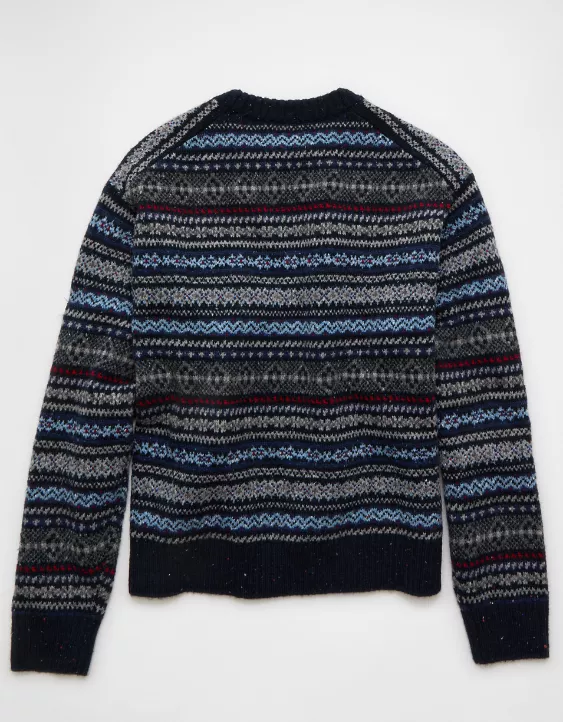 AE Cozy Cabin Fairisle Sweater - Image 4
