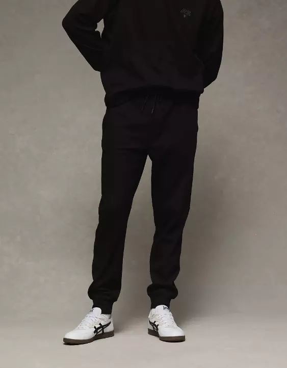 AE 24/7 Textured Fleece Jogger - Image 5