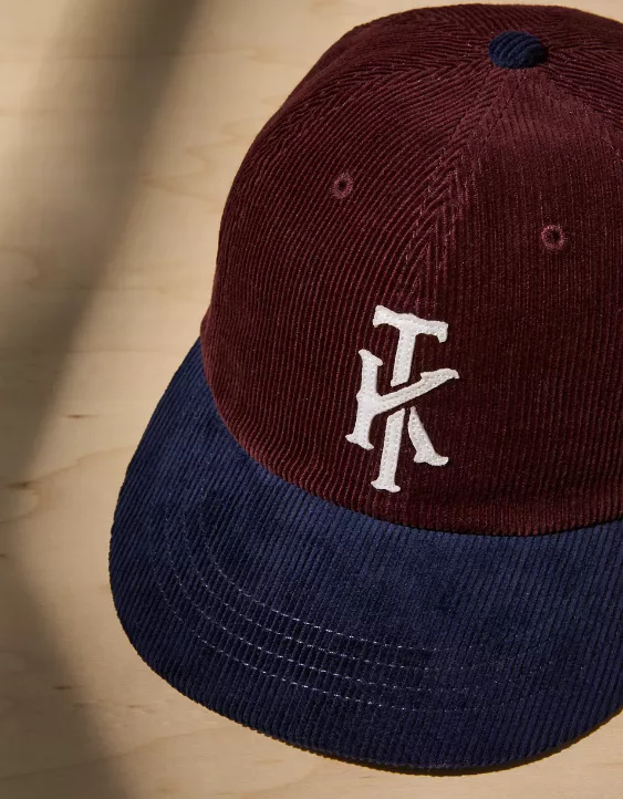 AE x Tru Kolors Corduroy Baseball Hat - Image 5