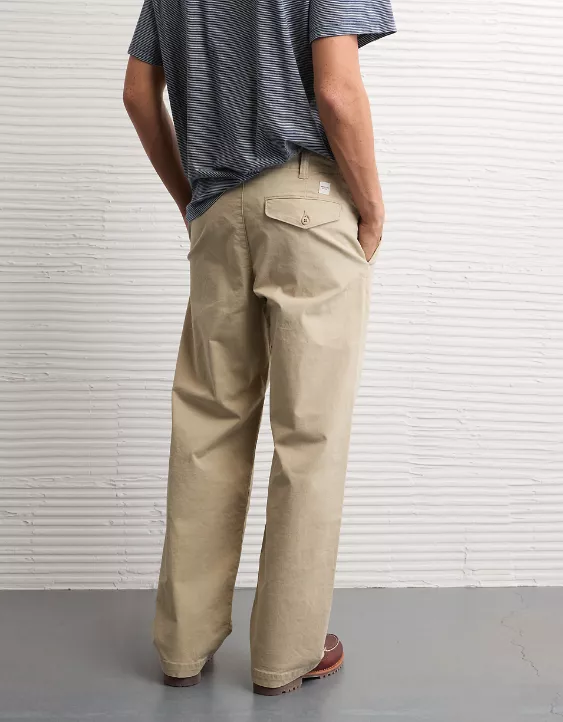 AE Flex Ultra Baggy Lived-In Khaki Pant - Image 2