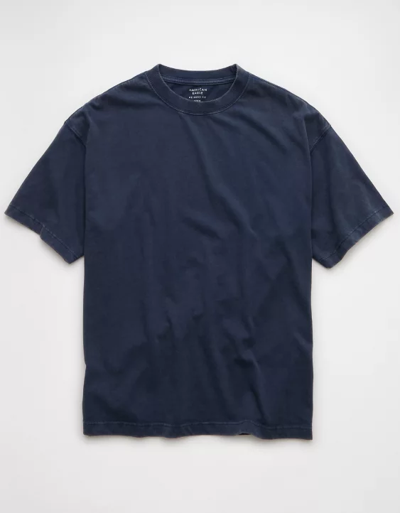 AE Boxy Sueded Jersey T-Shirt - Image 3