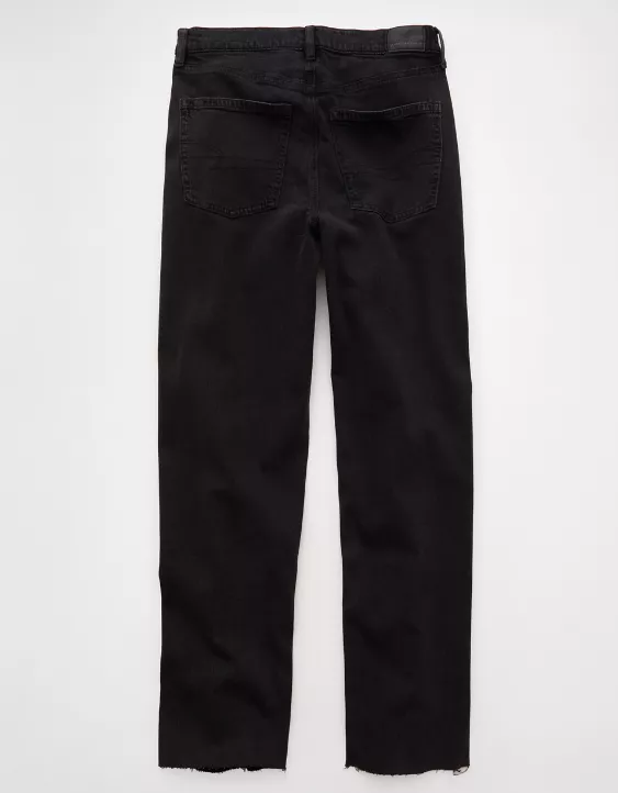 AE Strigid Super High-Waisted Baggy Straight Jean - Image 4