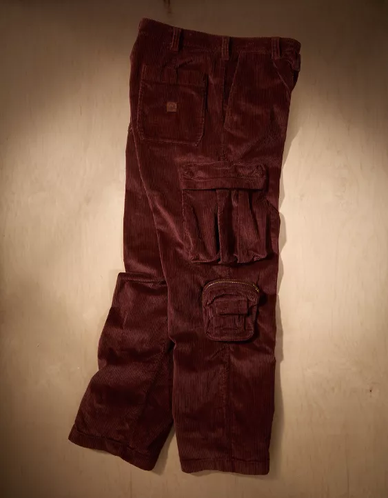 AE x Tru Kolors Relaxed Corduroy Cargo Pant - Image 4