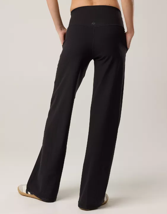 OFFLINE By Aerie Real Me XTRA Ribbed High Waisted Trouser - Image 2