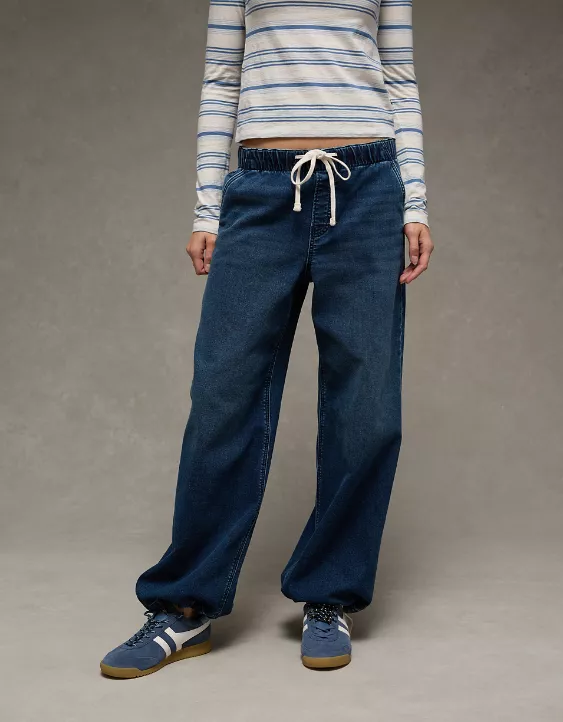 AE Cozy Dreamy Drape Convertible Jogger - Image 6