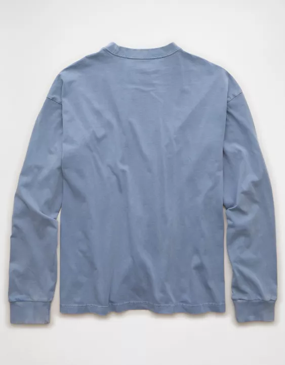 AE Boxy Long Sleeve Destination Graphic T-Shirt - Image 4