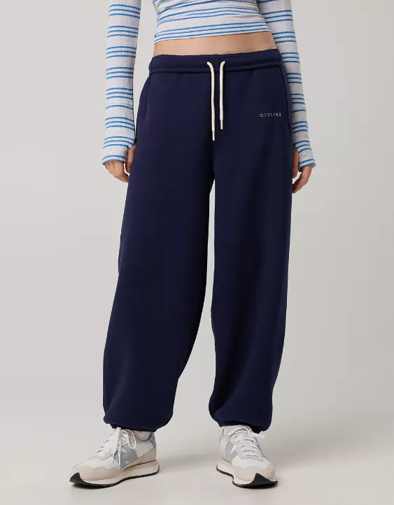 OFFLINE By Aerie Cloud Fleece Baggy Jogger - Image 2