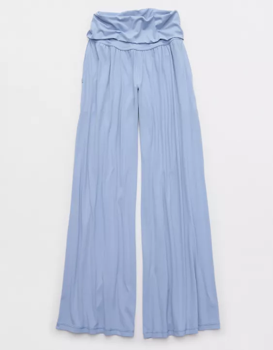 OFFLINE By Aerie Real Me Foldover Super Wide Leg Pant - Image 3