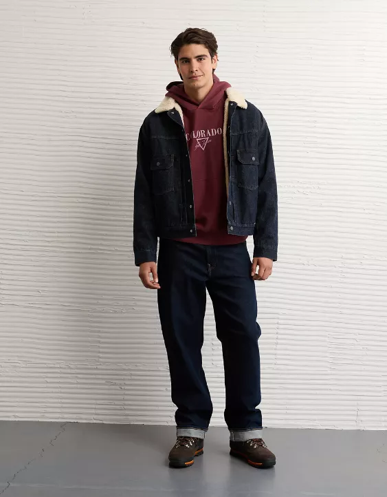 AE Après Ski Graphic Fleece Hoodie - Image 8