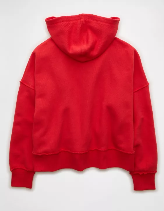 AE Big Hug Lace-Up Hoodie - Image 4