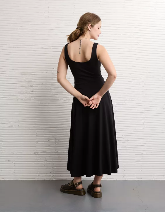 AE Scoop Neck Midi Dress - Image 2