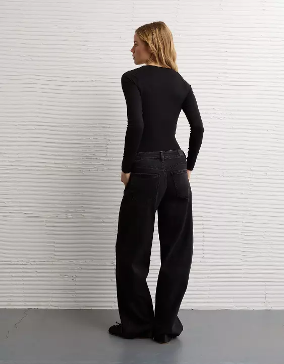 AE Long Sleeve Bow Front Bodysuit - Image 2