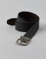 AE Black Leather Belt