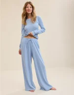 Aerie Off-Duty Pointelle Trouser PJ