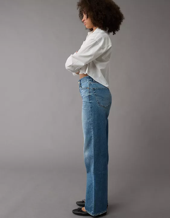 AE Strigid Curvy Super High-Waisted Baggy Straight Jean - Image 5