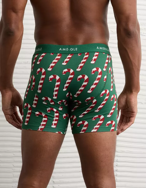 AEO Men's Candy Cane 6" Classic Boxer Brief - Image 2