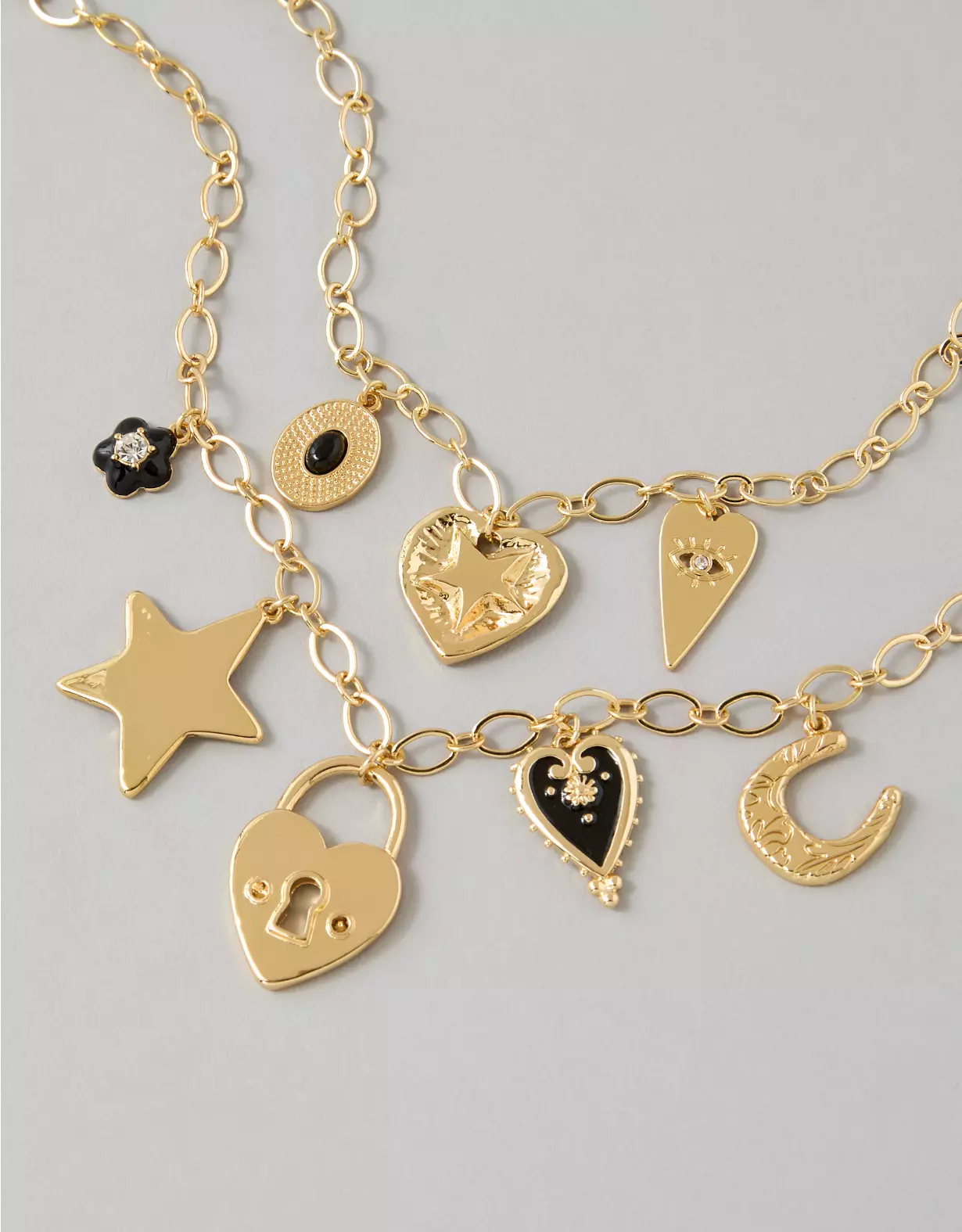 AE Bar Layering Necklace - Image 2