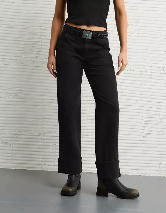 AE Stretch High-Waisted Utility Stovepipe Pant - Image 5