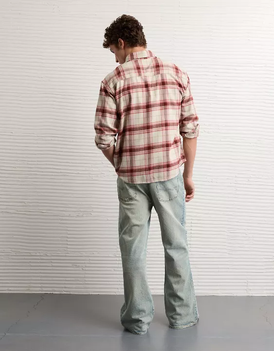 AE Relaxed Fit Everyday Flannel Shirt - Image 2