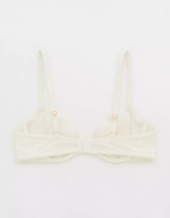 Show Off Heart Mesh Unlined Bra - Image 4