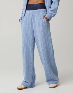 OFFLINE By Aerie Cable Lounge Trouser