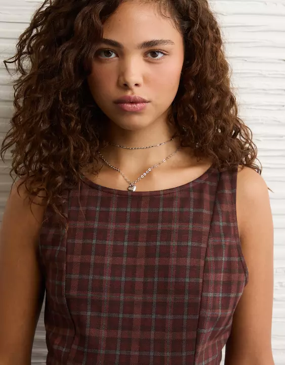 AE High Neck Belted Mini Dress - Image 6