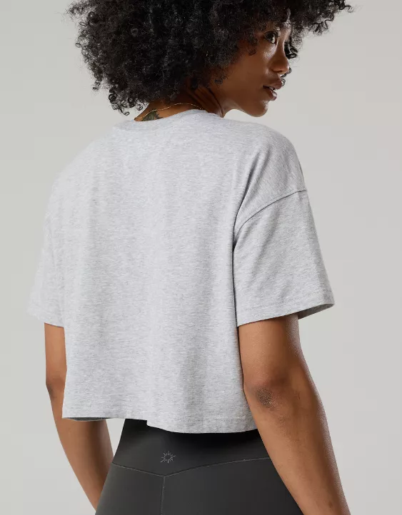 OFFLINE By Aerie Let's Stretch Cropped T-Shirt - Image 2