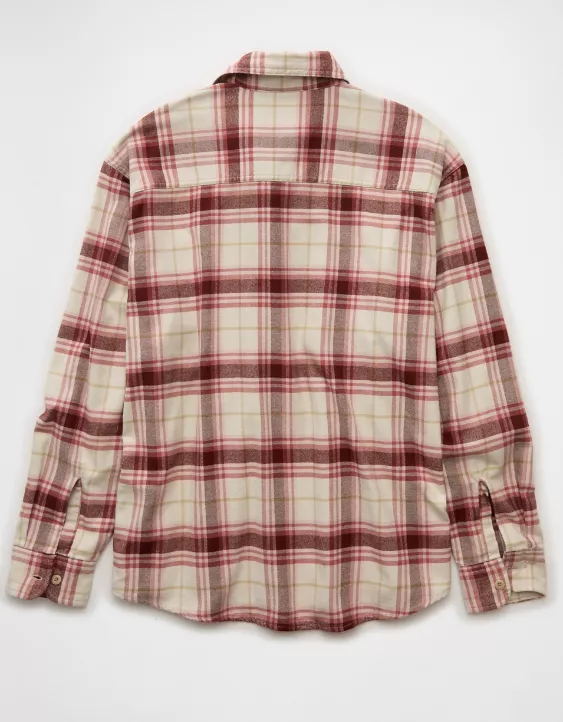 AE Relaxed Fit Everyday Flannel Shirt - Image 4