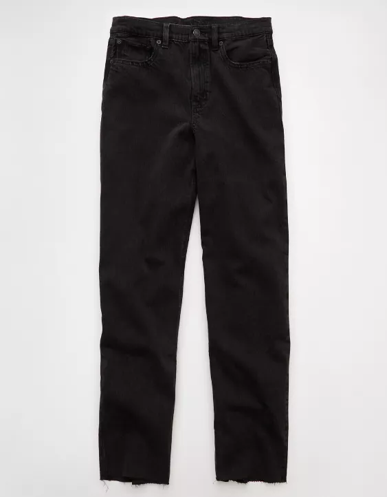 AE Strigid Super High-Waisted Baggy Straight Jean - Image 3
