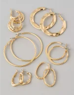 AE Hoop Earrings 6-Pack