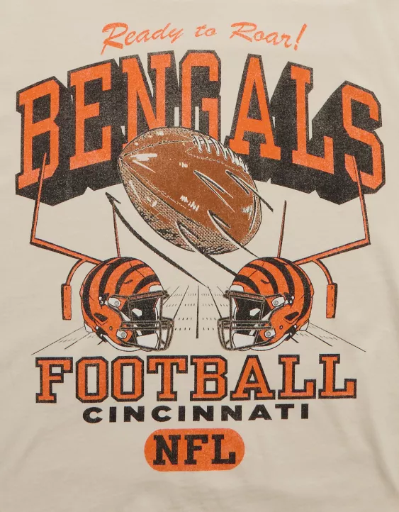 NFL Boxy Cincinnati Bengals Graphic T-Shirt - Image 6