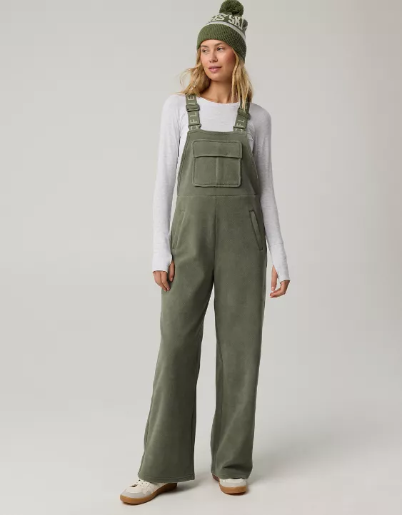 OFFLINE By Aerie Polar Fleece Overalls - Image 6