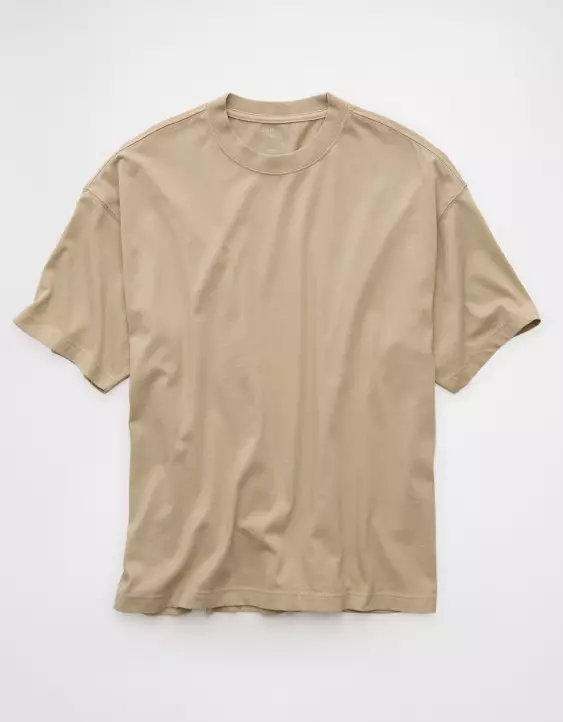 AE Boxy Sueded Jersey T-Shirt - Image 3