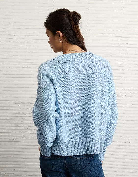 AE Long Weekend V-Neck Sweater - Image 3