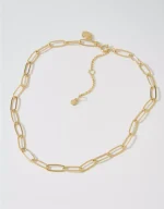 Aerie Chunky Paperclip Necklace
