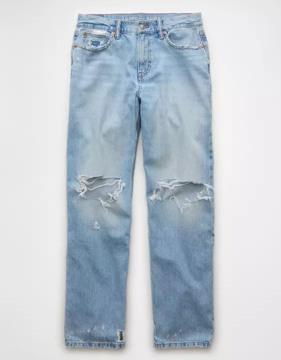 AE Strigid Low-Rise Baggy Straight Jean - Image 4
