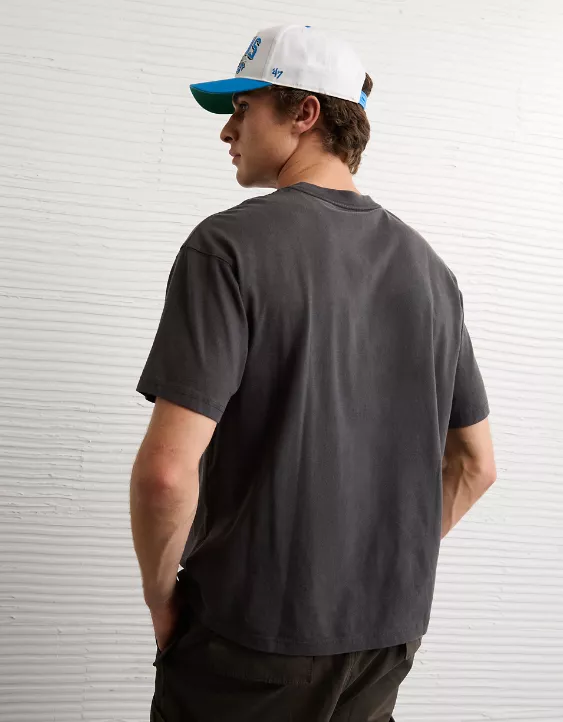 NFL Boxy Detroit Lions Graphic T-Shirt - Image 2