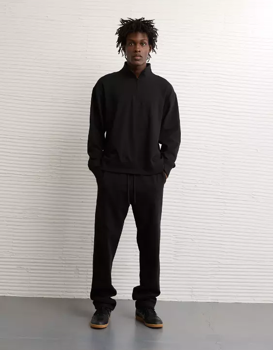 AE 24/7 Boxy Quarter-Zip Sweatshirt - Image 6