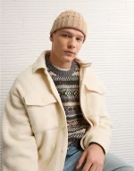 AE Chunky Cable Knit Beanie