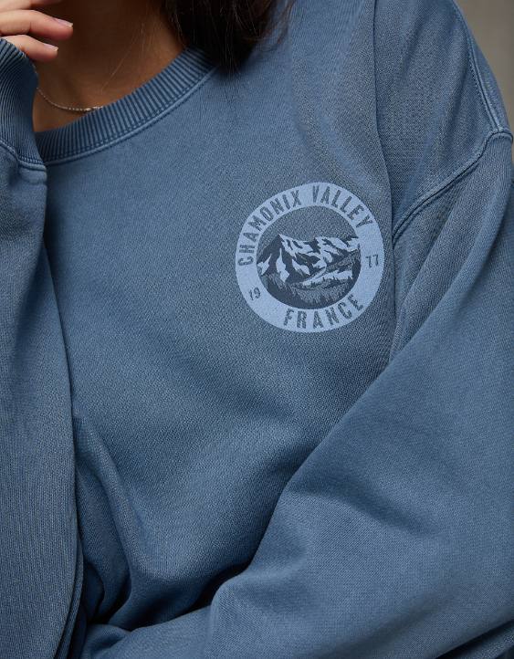 AE Relaxed Graphic Sweatshirt - Image 7