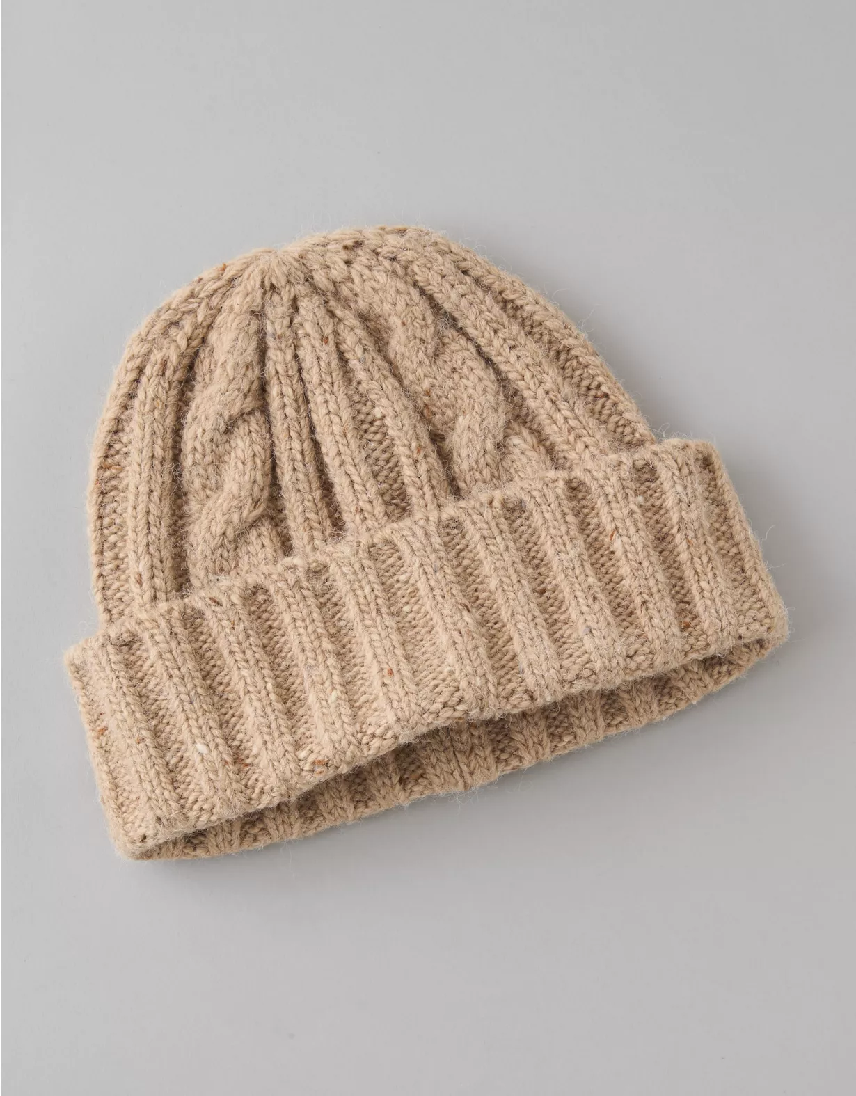 AE Chunky Cable Knit Beanie - Image 2