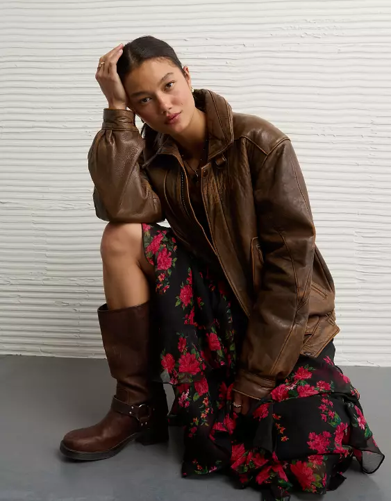 AE Tiered Ruffle Maxi Dress - Image 7