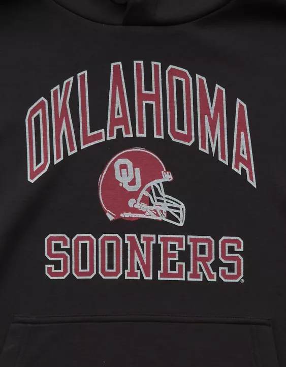 AE 24/7 Oklahoma Sooners University Graphic Hoodie - Image 6