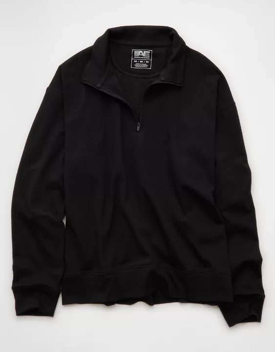 AE 24/7 Boxy Quarter-Zip Sweatshirt - Image 3