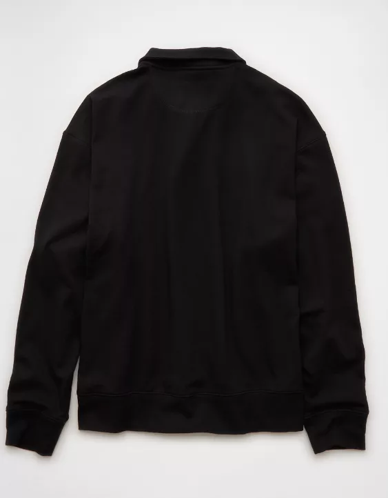 AE 24/7 Boxy Quarter-Zip Sweatshirt - Image 4