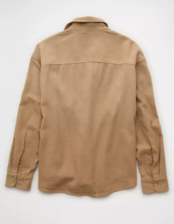 AE Boxy Flannel Shirt - Image 4